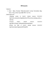 Összefoglalók, jegyzetek 'Banking System in Latvia', 16.                