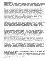 Esszék 'Morgan Components IESE MBA Case Report', 1.                