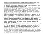 Esszék 'A Role of Ethics and Social Responsibilities in Management', 2.                