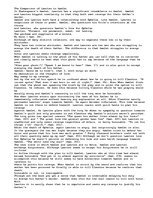 Esszék 'Comparing Laertes and Hamlet.', 1.