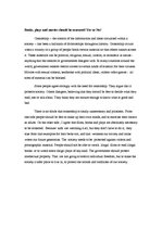 Esszék 'Books, Plays and Movies Should be Censored! Yes or No?', 2.                