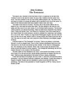 Esszék 'John Grisham "The Testament''', 1.                