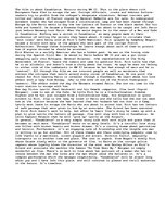 Esszék 'Casablanca - Movie Review and Analysis ', 1.                