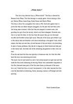 Esszék 'Film "White Chiks"', 1.                