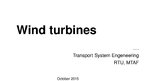 Prezentációk 'Wind Turbines', 1.                