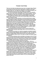 Kutatási anyagok 'Principles of Good Design', 1.                