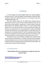 Üzleti tervek 'Beer Brand Royal Expanding It's Market in Canada', 5.                