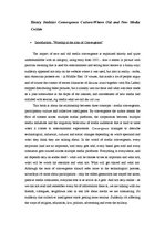 Összefoglalók, jegyzetek 'Convergence Culture. Where Old and New Media Collide', 2.                