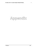 Összefoglalók, jegyzetek 'The Shape of the 21st Century Economy: Thriving with Change', 12.                