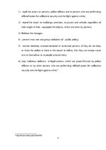 Kutatási anyagok 'Use of Special Means in Police Work', 5.                