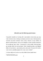 Kutatási anyagok 'Use of Special Means in Police Work', 6.                