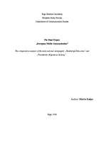 Kutatási anyagok 'The Comparative Analysis of the Daily National Newspapers "Neatkarīgā Rīta avīze', 1.                