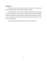 Összefoglalók, jegyzetek 'Geothermal Energy', 3.                