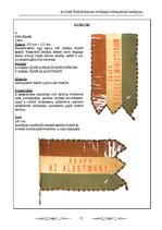 Kutatási anyagok 'Az Aradi Ereklyemúzeum textilalapú műtárgyainak katalógusa', 15.                