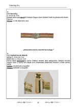 Kutatási anyagok 'Az Aradi Ereklyemúzeum textilalapú műtárgyainak katalógusa', 28.                