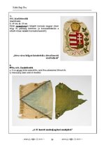 Kutatási anyagok 'Az Aradi Ereklyemúzeum textilalapú műtárgyainak katalógusa', 30.                
