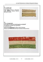 Kutatási anyagok 'Az Aradi Ereklyemúzeum textilalapú műtárgyainak katalógusa', 31.                