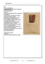 Kutatási anyagok 'Az Aradi Ereklyemúzeum textilalapú műtárgyainak katalógusa', 36.                