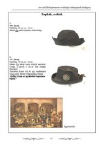 Kutatási anyagok 'Az Aradi Ereklyemúzeum textilalapú műtárgyainak katalógusa', 41.                