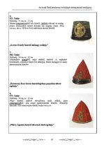 Kutatási anyagok 'Az Aradi Ereklyemúzeum textilalapú műtárgyainak katalógusa', 43.                