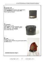 Kutatási anyagok 'Az Aradi Ereklyemúzeum textilalapú műtárgyainak katalógusa', 45.                