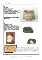 Kutatási anyagok 'Az Aradi Ereklyemúzeum textilalapú műtárgyainak katalógusa', 48.                