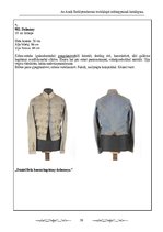 Kutatási anyagok 'Az Aradi Ereklyemúzeum textilalapú műtárgyainak katalógusa', 59.                