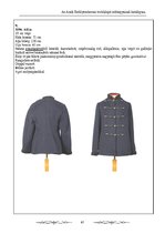 Kutatási anyagok 'Az Aradi Ereklyemúzeum textilalapú műtárgyainak katalógusa', 61.                