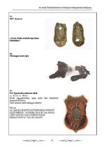 Kutatási anyagok 'Az Aradi Ereklyemúzeum textilalapú műtárgyainak katalógusa', 75.                