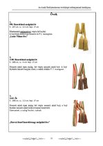 Kutatási anyagok 'Az Aradi Ereklyemúzeum textilalapú műtárgyainak katalógusa', 77.                