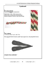 Kutatási anyagok 'Az Aradi Ereklyemúzeum textilalapú műtárgyainak katalógusa', 89.                