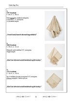 Kutatási anyagok 'Az Aradi Ereklyemúzeum textilalapú műtárgyainak katalógusa', 92.                