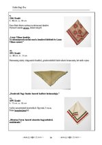 Kutatási anyagok 'Az Aradi Ereklyemúzeum textilalapú műtárgyainak katalógusa', 94.                