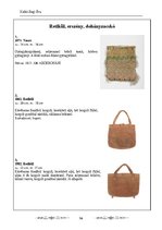 Kutatási anyagok 'Az Aradi Ereklyemúzeum textilalapú műtárgyainak katalógusa', 96.                