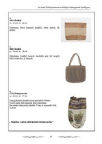 Kutatási anyagok 'Az Aradi Ereklyemúzeum textilalapú műtárgyainak katalógusa', 97.                