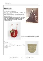 Kutatási anyagok 'Az Aradi Ereklyemúzeum textilalapú műtárgyainak katalógusa', 98.                