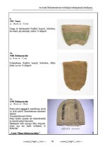 Kutatási anyagok 'Az Aradi Ereklyemúzeum textilalapú műtárgyainak katalógusa', 99.                