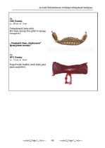 Kutatási anyagok 'Az Aradi Ereklyemúzeum textilalapú műtárgyainak katalógusa', 101.                