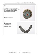 Kutatási anyagok 'Az Aradi Ereklyemúzeum textilalapú műtárgyainak katalógusa', 103.                