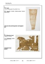 Kutatási anyagok 'Az Aradi Ereklyemúzeum textilalapú műtárgyainak katalógusa', 106.                