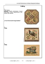 Kutatási anyagok 'Az Aradi Ereklyemúzeum textilalapú műtárgyainak katalógusa', 113.                