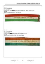 Kutatási anyagok 'Az Aradi Ereklyemúzeum textilalapú műtárgyainak katalógusa', 123.                