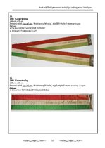 Kutatási anyagok 'Az Aradi Ereklyemúzeum textilalapú műtárgyainak katalógusa', 127.                