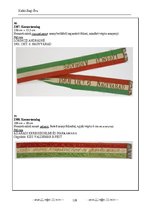 Kutatási anyagok 'Az Aradi Ereklyemúzeum textilalapú műtárgyainak katalógusa', 128.                