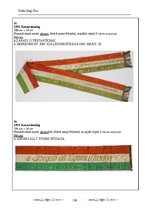 Kutatási anyagok 'Az Aradi Ereklyemúzeum textilalapú műtárgyainak katalógusa', 130.                