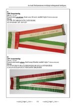 Kutatási anyagok 'Az Aradi Ereklyemúzeum textilalapú műtárgyainak katalógusa', 133.                