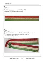 Kutatási anyagok 'Az Aradi Ereklyemúzeum textilalapú műtárgyainak katalógusa', 136.                