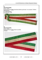 Kutatási anyagok 'Az Aradi Ereklyemúzeum textilalapú műtárgyainak katalógusa', 145.                