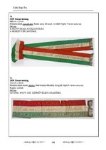 Kutatási anyagok 'Az Aradi Ereklyemúzeum textilalapú műtárgyainak katalógusa', 148.                