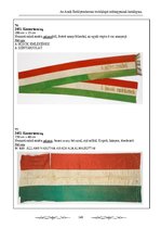 Kutatási anyagok 'Az Aradi Ereklyemúzeum textilalapú műtárgyainak katalógusa', 149.                